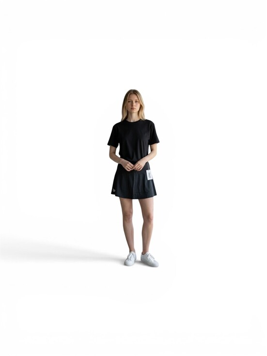 Burn Boot Camp Pants - #115 Burn Boot Camp Black Athletic Skirt with Built-in Shorts